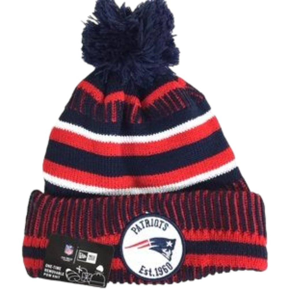 New England Patriots New Era NFL Sideline Winter Beanie Knit Hat NEW NFL